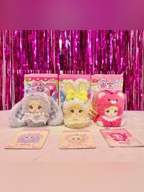 NOMMI Baby Sweetheart Bunny Series Plush Pendant Blind Box